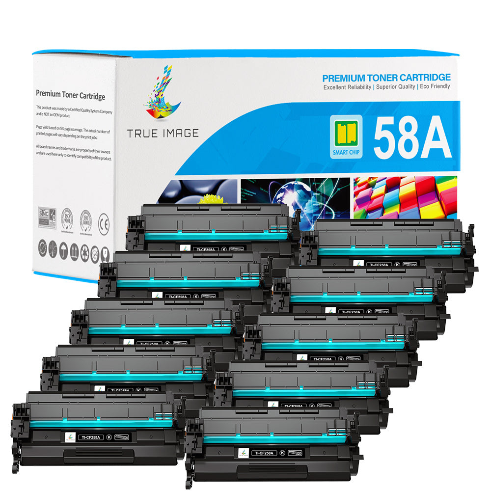 HP 58A (CF258A) Toner 10-Pack | Smart Ch