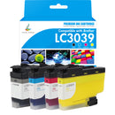 Brother LC3039 toner cartridges 4-pack