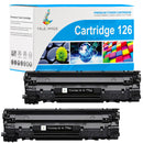 canon 126 black toner cartridges