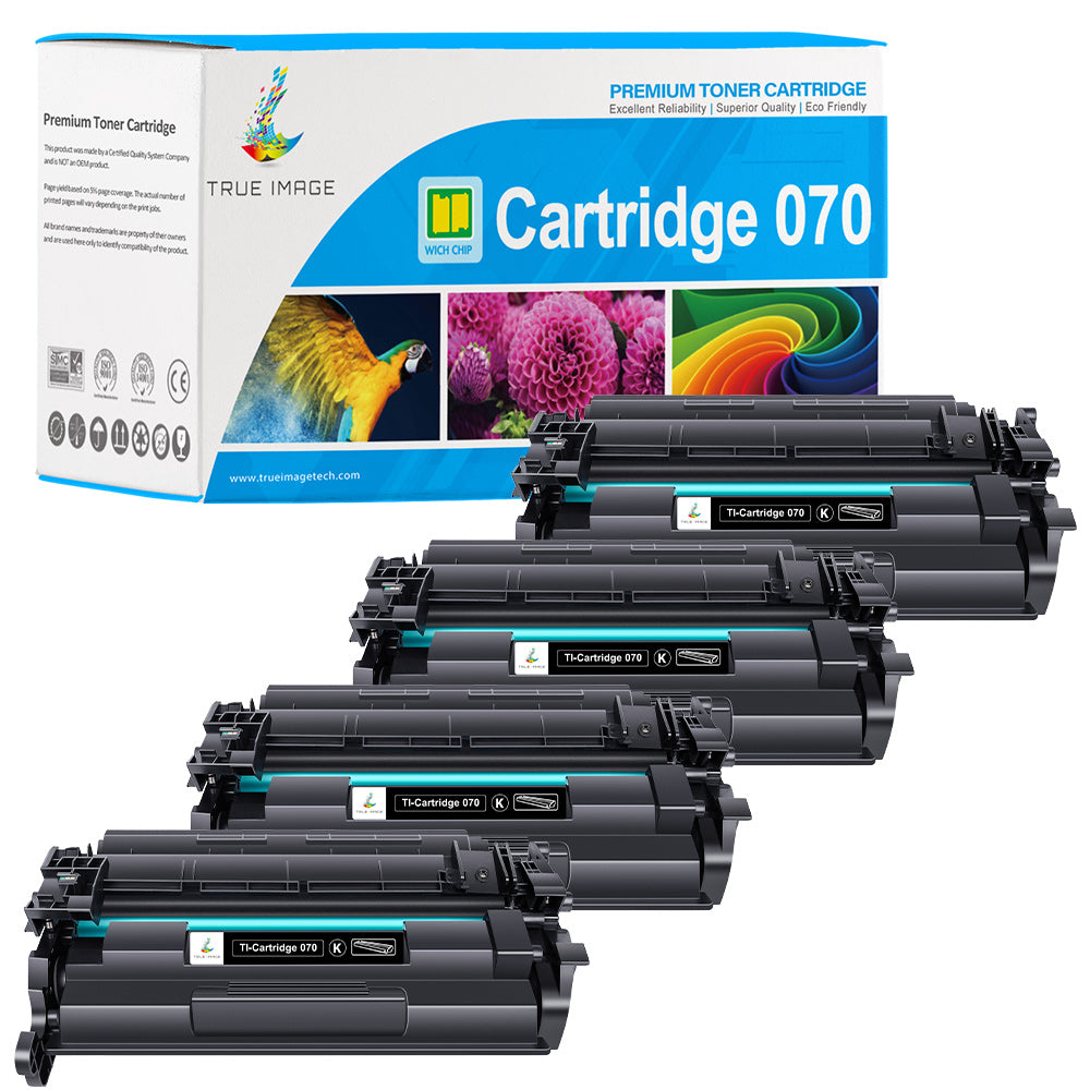 Compatible Canon 070 Cartridges 4-Pack (