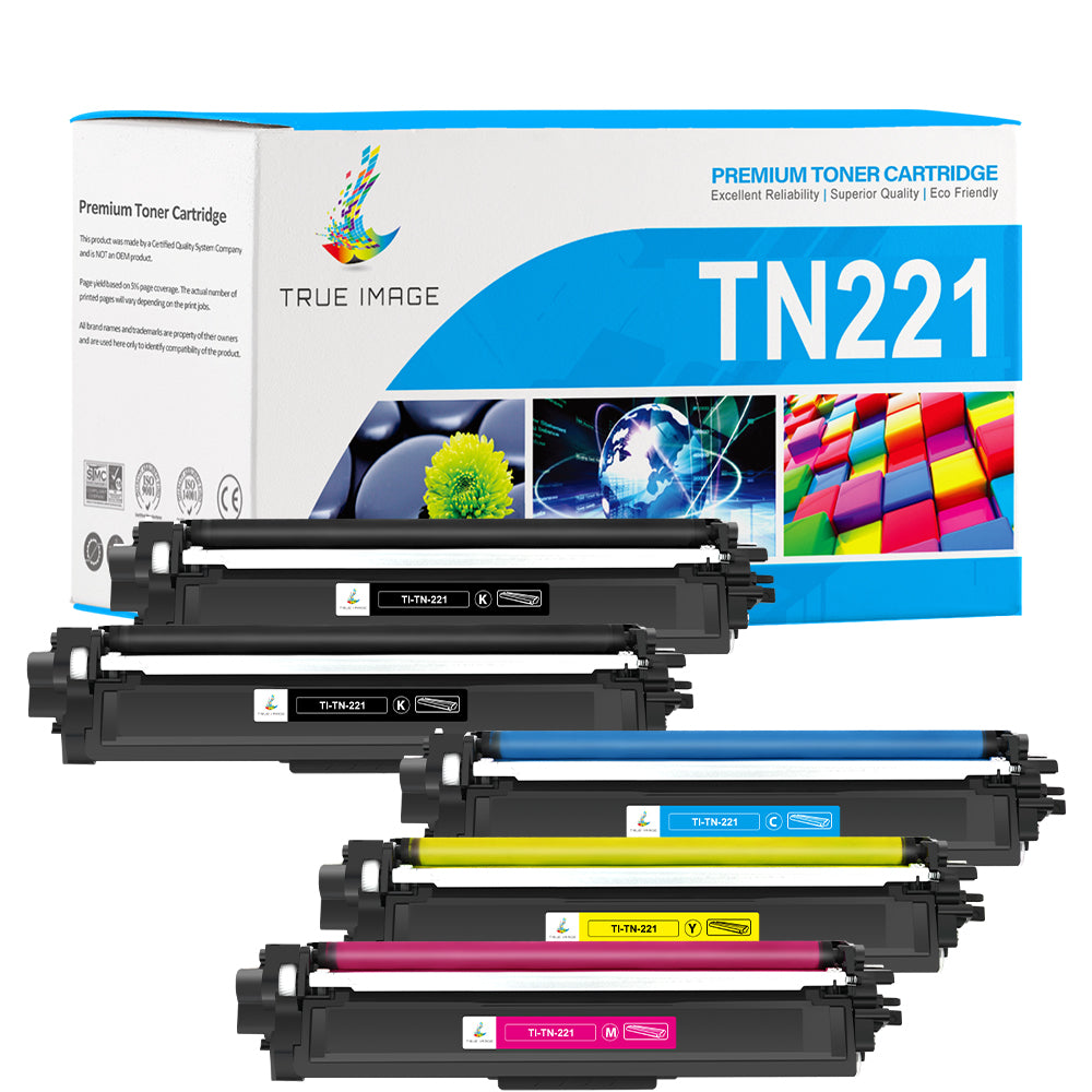 RT Compatible Brother TN-225 TN225 Toner Set | Renewable Toner