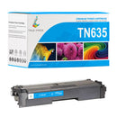 Compatible Brother TN-635 Cyan Toner Cartridge (TN635C) - Standard Yield