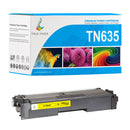 Compatible Brother TN-635 Yellow Toner Cartridge (TN635Y) - Standard Yield