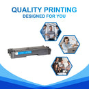Compatible Brother TN-635 Cyan Toner Cartridge (TN635C) - Standard Yield
