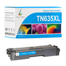 Compatible Brother TN635XL Cyan Toner Cartridge (TN635XLC) - High Yield