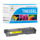 Compatible Brother TN635XL Yellow Toner Cartridge (TN635XLY) - High Yield