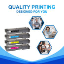 Compatible Brother TN635XL Toner Cartridge Combo Pack | TN635XLBK/C/M/Y - High Yield