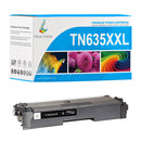 Compatible Brother TN635XXL Black Toner Cartridge (TN635XXLBK) - Super High Yield