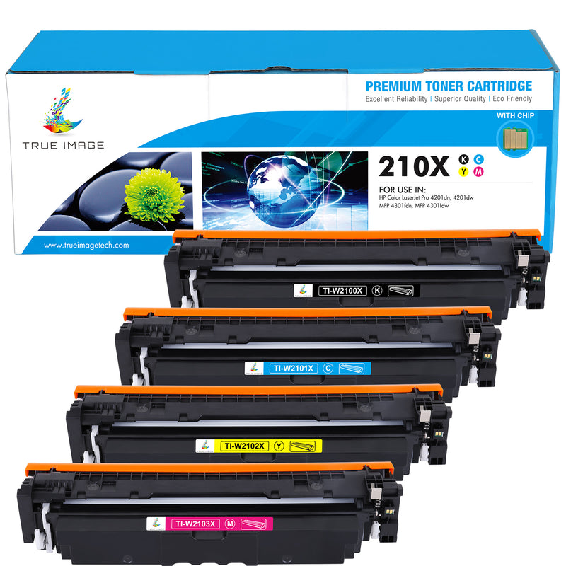 Compatible HP 210X Toner Set - High Yield - With Chip