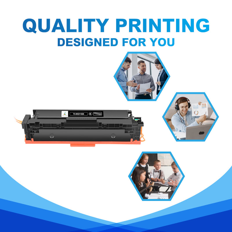Compatible HP 206X Toner Black- High Yield W2110X Cartridge - With Chip