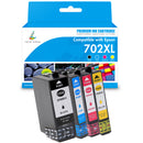 Epson 702XL ink cartridges 4-pack