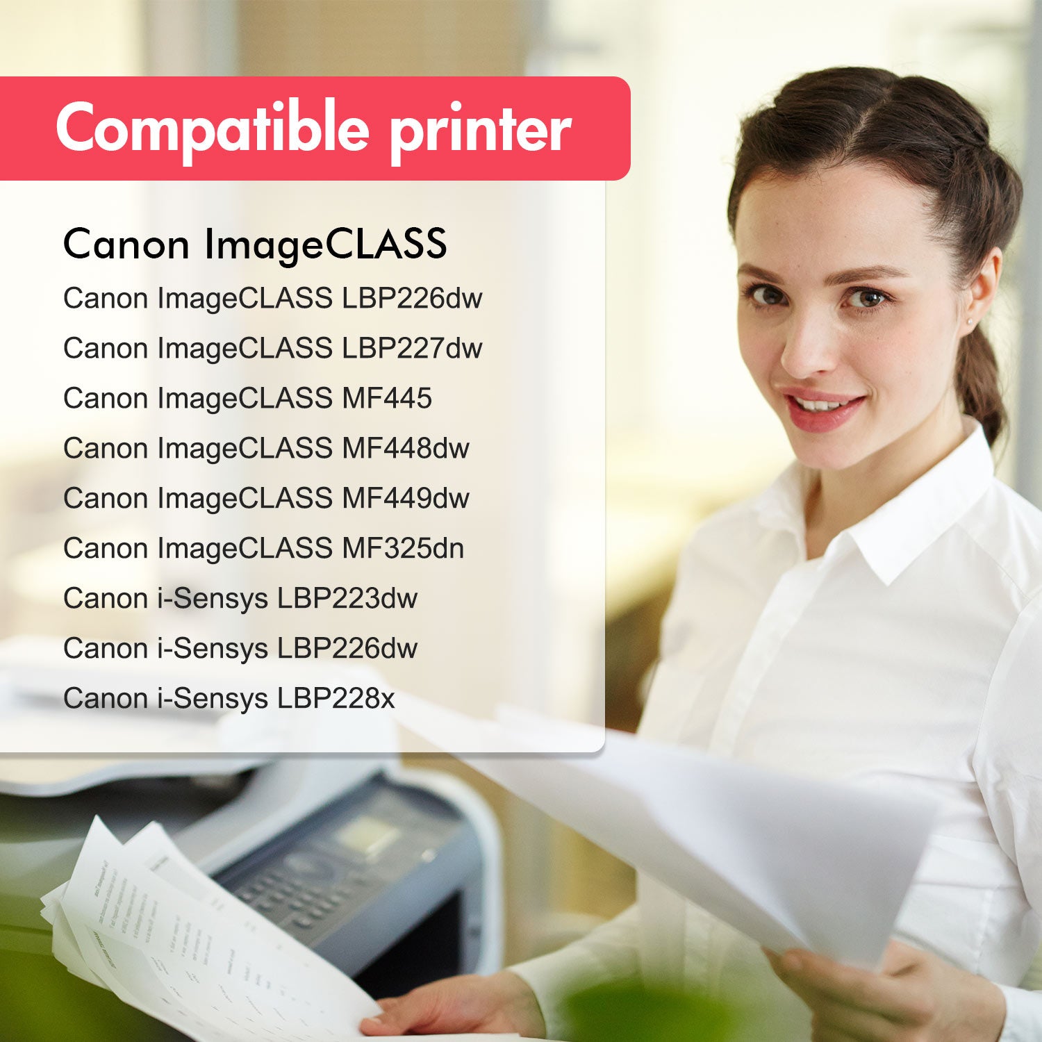 Canon 057H Cartridges - 3010C001 Black 4-Pack @ $155.96