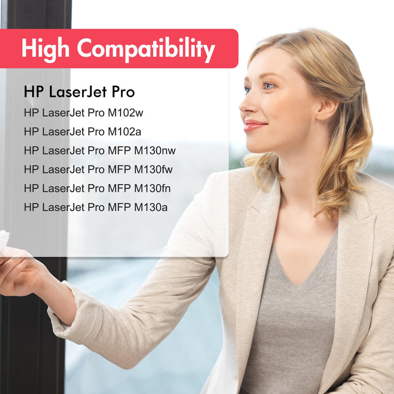 HP 17A Toner high Compatibility