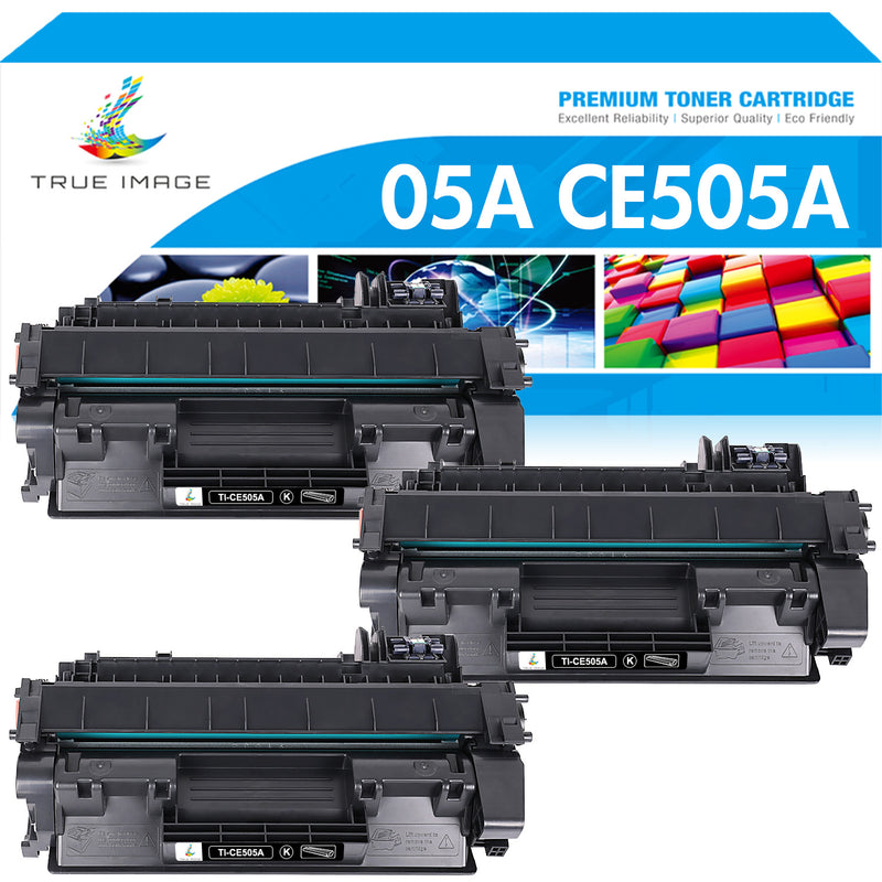 Compatible HP 05A Toner Cartridge Black 3 Pack