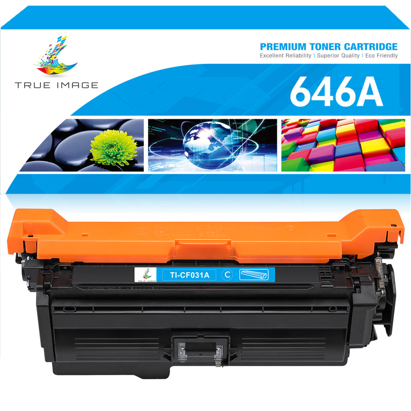 Compatible HP 646A Cyan Toner Cartridge - CF031A