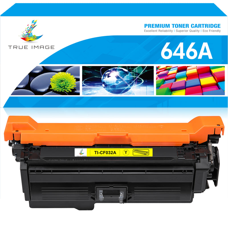 Compatible HP 646A Yellow Toner Cartridge - CF032A