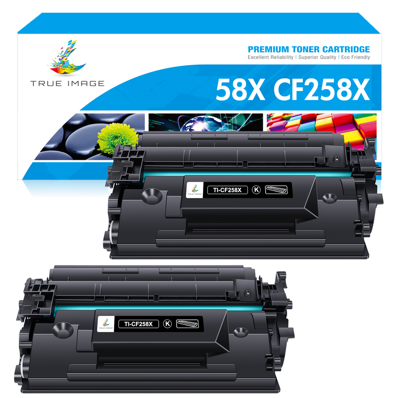 HP58X HP Toner 58X Compatible High Yield Replacement 2-Pack (No Chip)