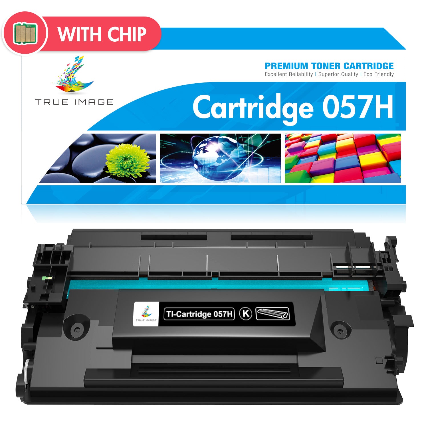 Canon 057H Toner Cartridge With Chip - 3