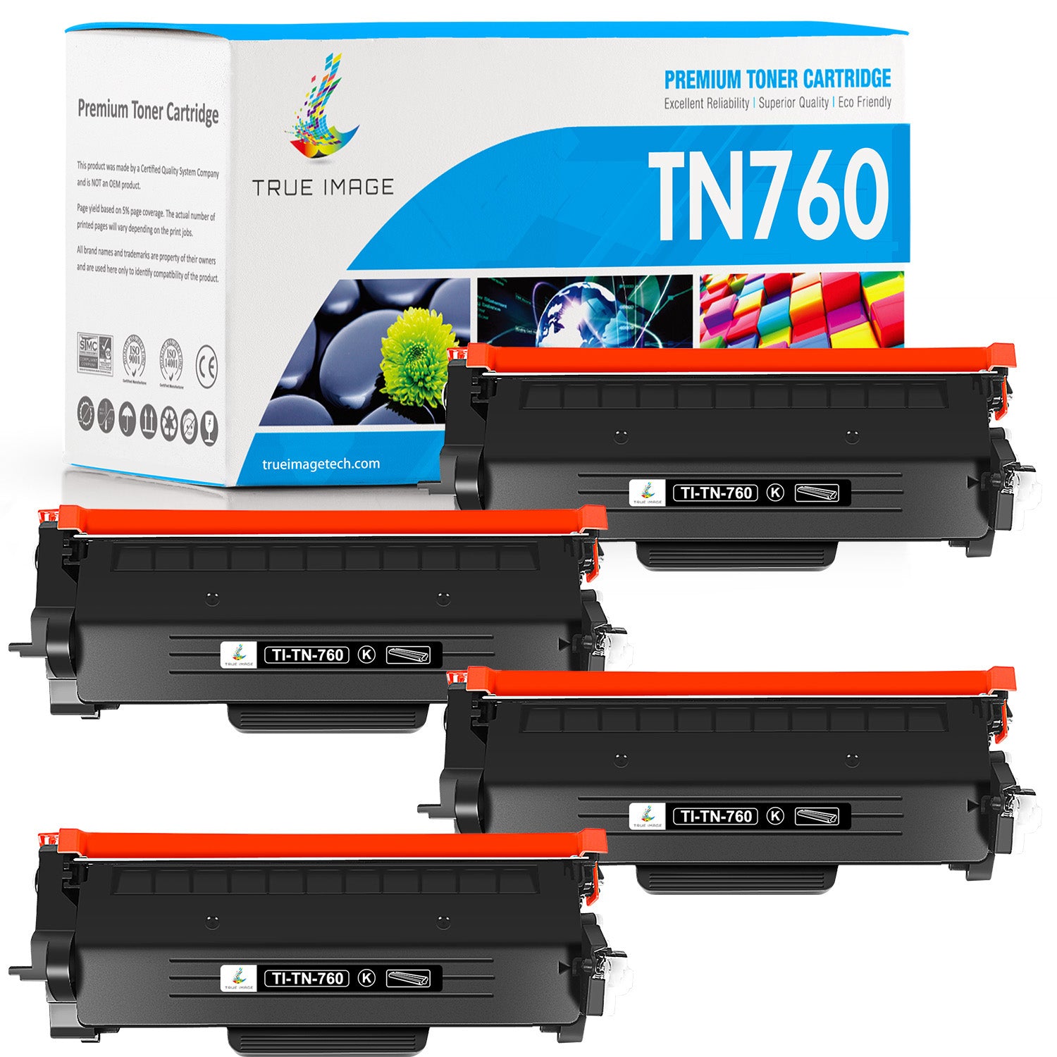 Compatible Toner Cartridge Replacement for Brother TN760 TN-760 TN 730