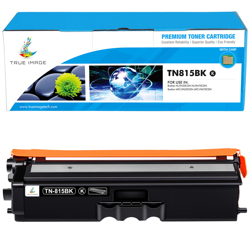 Brother TN815BK Black Toner Cartridge Replacement-With Chip