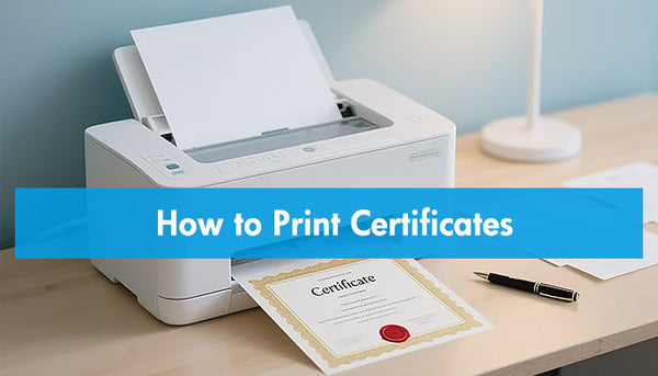 How to Print Certificates