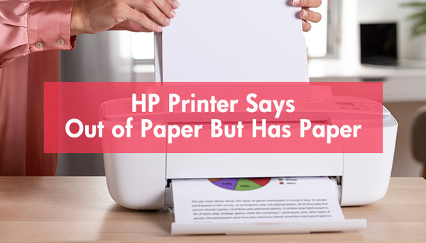 HP Printers - An 'Out of Paper' error displays, printer does not