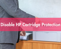 disable hp cartridge protection