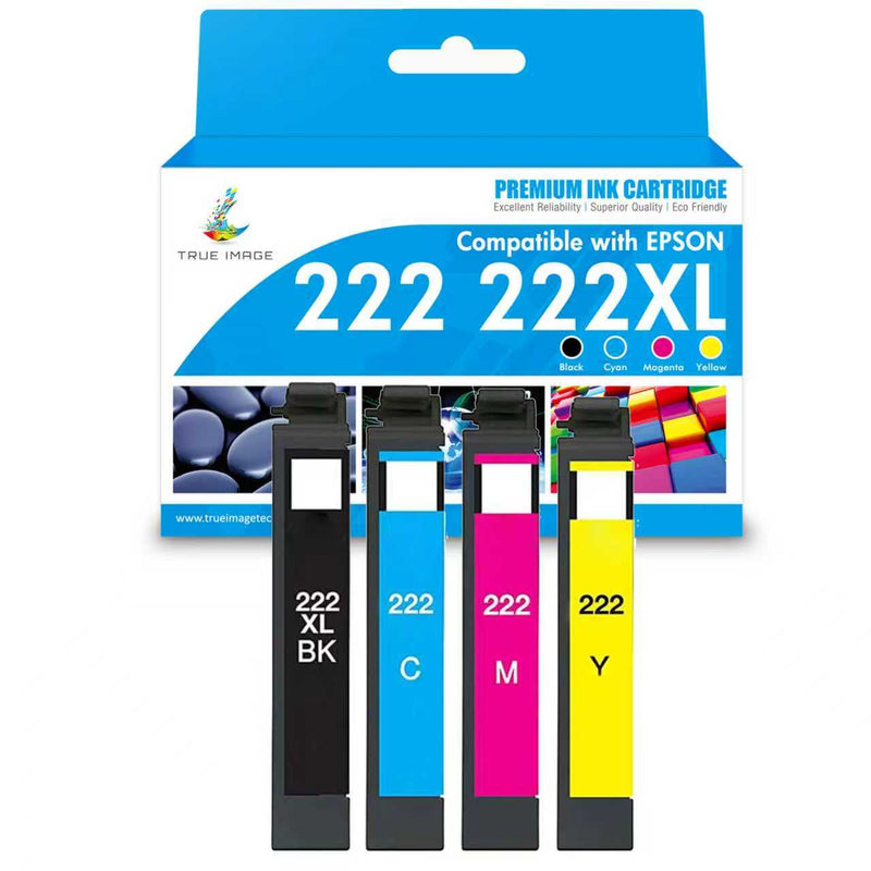 Compatible Epson 222/Epson 222XL Ink Cartridges - T222/T222XL - Multi Pack