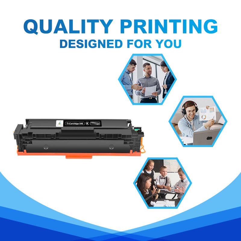 true image compatible canon 046 toner cartridges