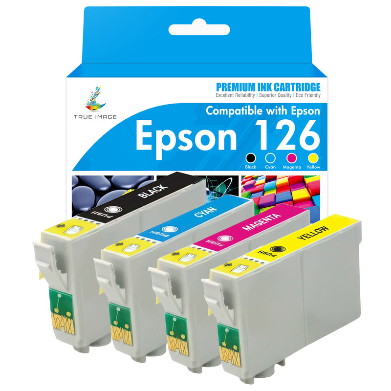 Epson 126 toner cartridges 4-pack