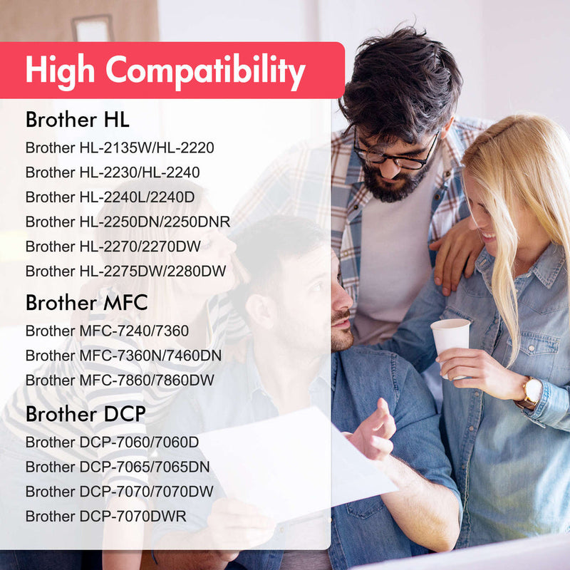 brother tn450 compatible printers