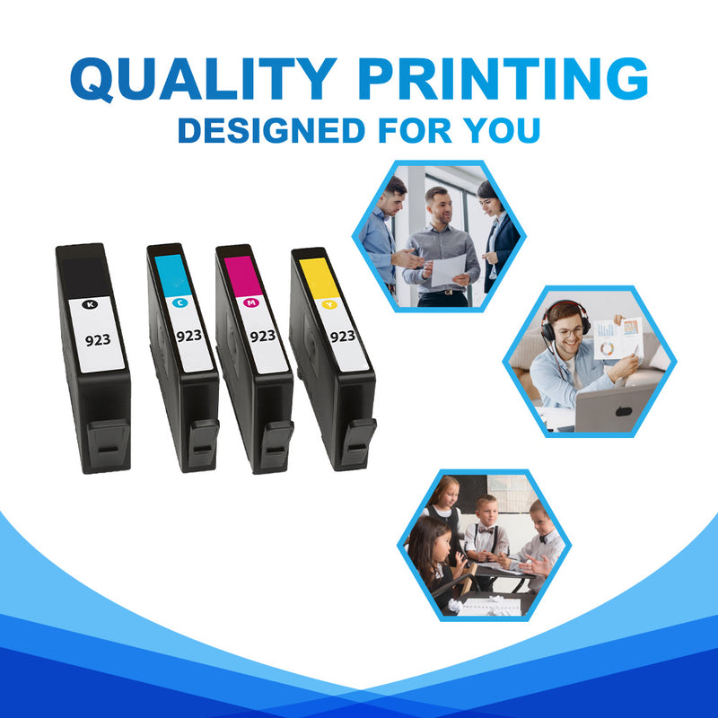 Compatible HP 923 Ink Cartridges Combo P