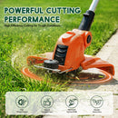 3-in-1 Battery Weed Trimmer & Cordless String Trimmer, Lightweight Grass Trimmer with 2 x 2000mAh Batteries & Charger, 12-Inch Cutting Width for Small Yards