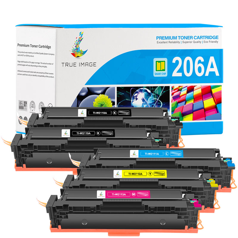 HP 206A  toner set