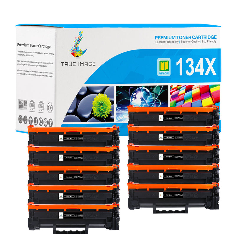 HP 134x black toner set