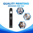 quality printing T222 BK