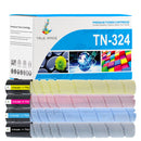 Konica-Minolta TN-324 Toner Cartridge Set of 4