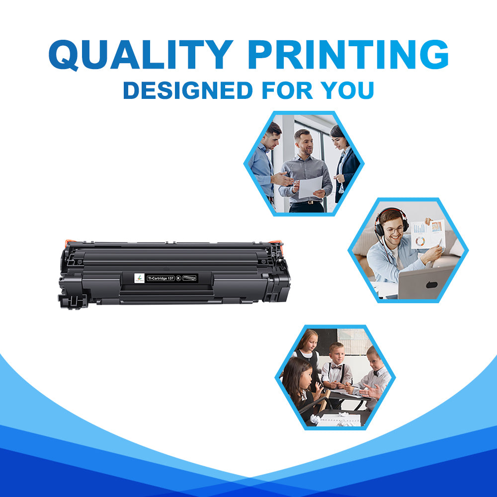 Cartucce Per MF236n LBP151dw MF216n Lotto 8 Toner Compatibili Canon 137 - Per Stampanti Imageclass MF236n, LBP151dw, MF216n, MF249dw Kit 8 Toner Neri