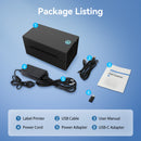 True Image TY813 Thermal Shipping Label Printer 4x6 - USB & Bluetooth Compatible