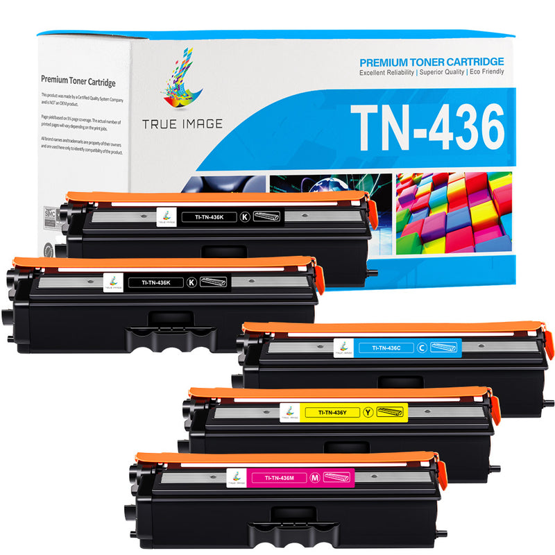 Brother TN436-brother hl-l8360cdw toner, mfc-l8900cdw toner 5 pack