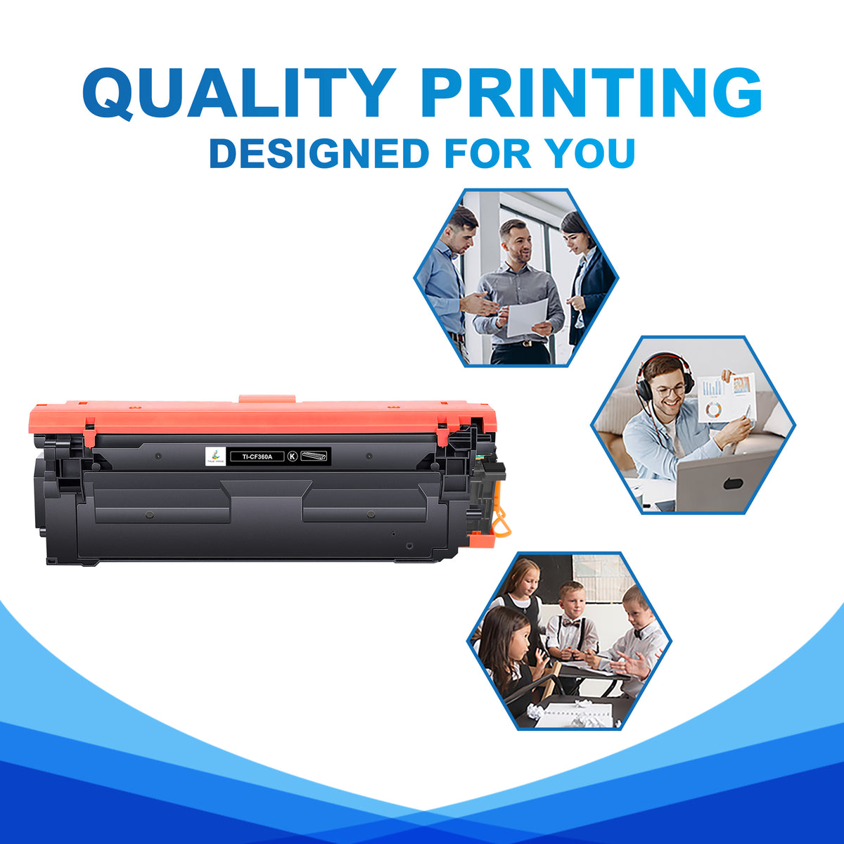 新品未開封　HP 508A CF360A HP 508A, (CF360A) Black Original LaserJet Toner Cartridge