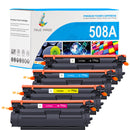 HP 508A toner cartridges 4-pack
