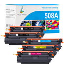 HP 508A toner cartridges 5-pack