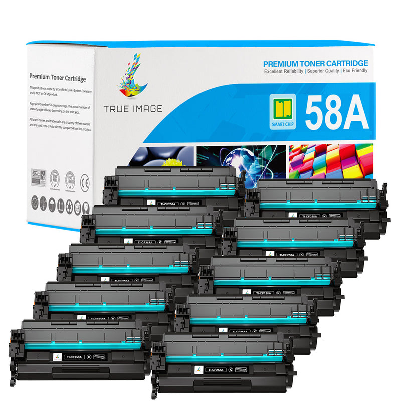 hp 58a black toner 10-pack