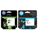 Original HP 61 61XL Ink Cartridges - Works with HP Envy 4500 4502 5530 Deskjet 2540 3510 OfficeJet 4630