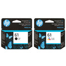 Original HP 61 61XL Ink Cartridges - Works with HP Envy 4500 4502 5530 Deskjet 2540 3510 OfficeJet 4630