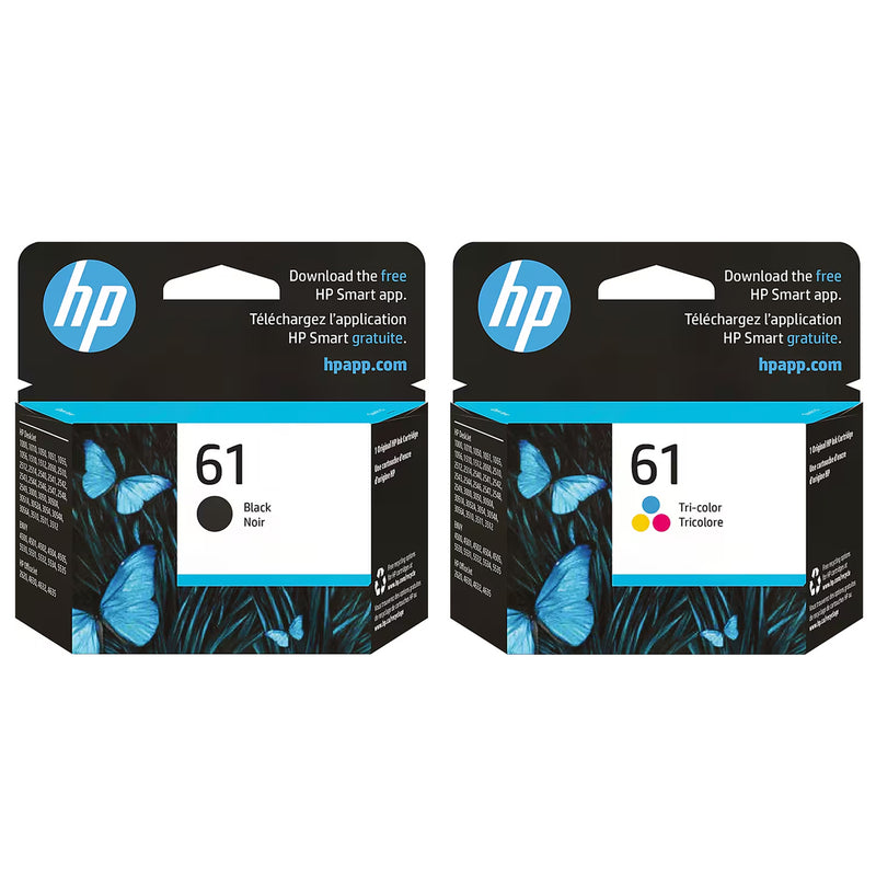 Original HP 61 61XL Ink Cartridges - Wor