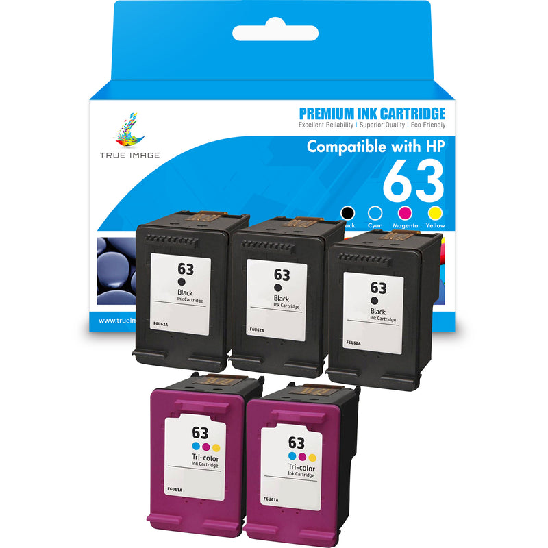 Compatible HP 63 Ink Cartridge - Combo Pack