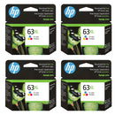 Original HP 63 63XL Tri-color Ink Cartridge - Works with DeskJet 1112, 2130, 3630; Envy 4510, 4520; OfficeJet 3830, 4650, 5200