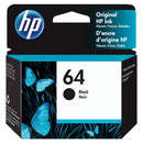 Original HP 64 64XL Black Ink Cartridge